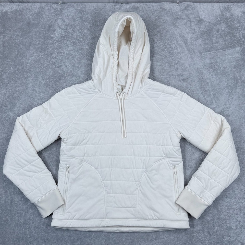 Lululemon Dynamic Movement Puffer Hoodie Womens 6 Pullover Quilted Sweatshirt - Picture 2 of 10